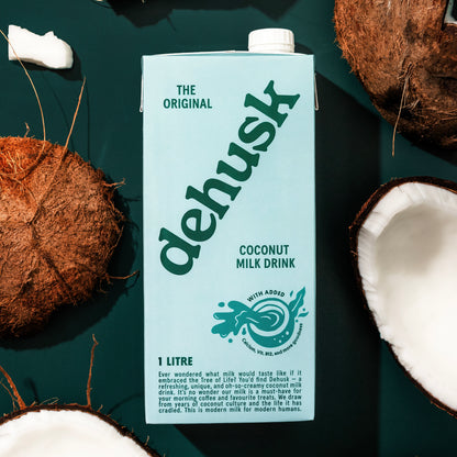 3 x 1L Dehusk Coconut Milk - Fortified Milk Alternative