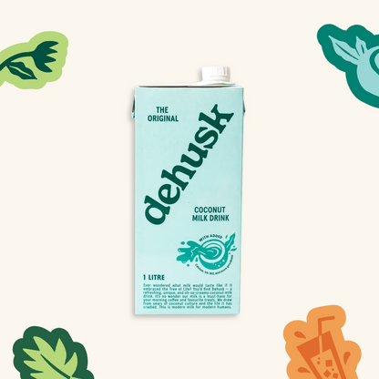 1L Dehusk Coconut Milk - Fortified Milk Alternative